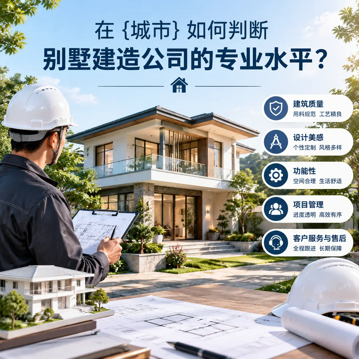 在 盘州 如何判断别墅建造公司的专业水平？