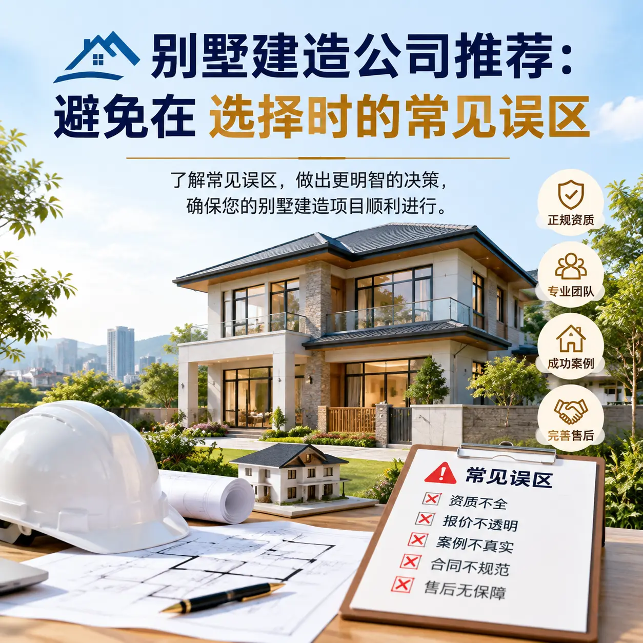 别墅建造公司推荐：避免在 盘州 选择时的常见误区