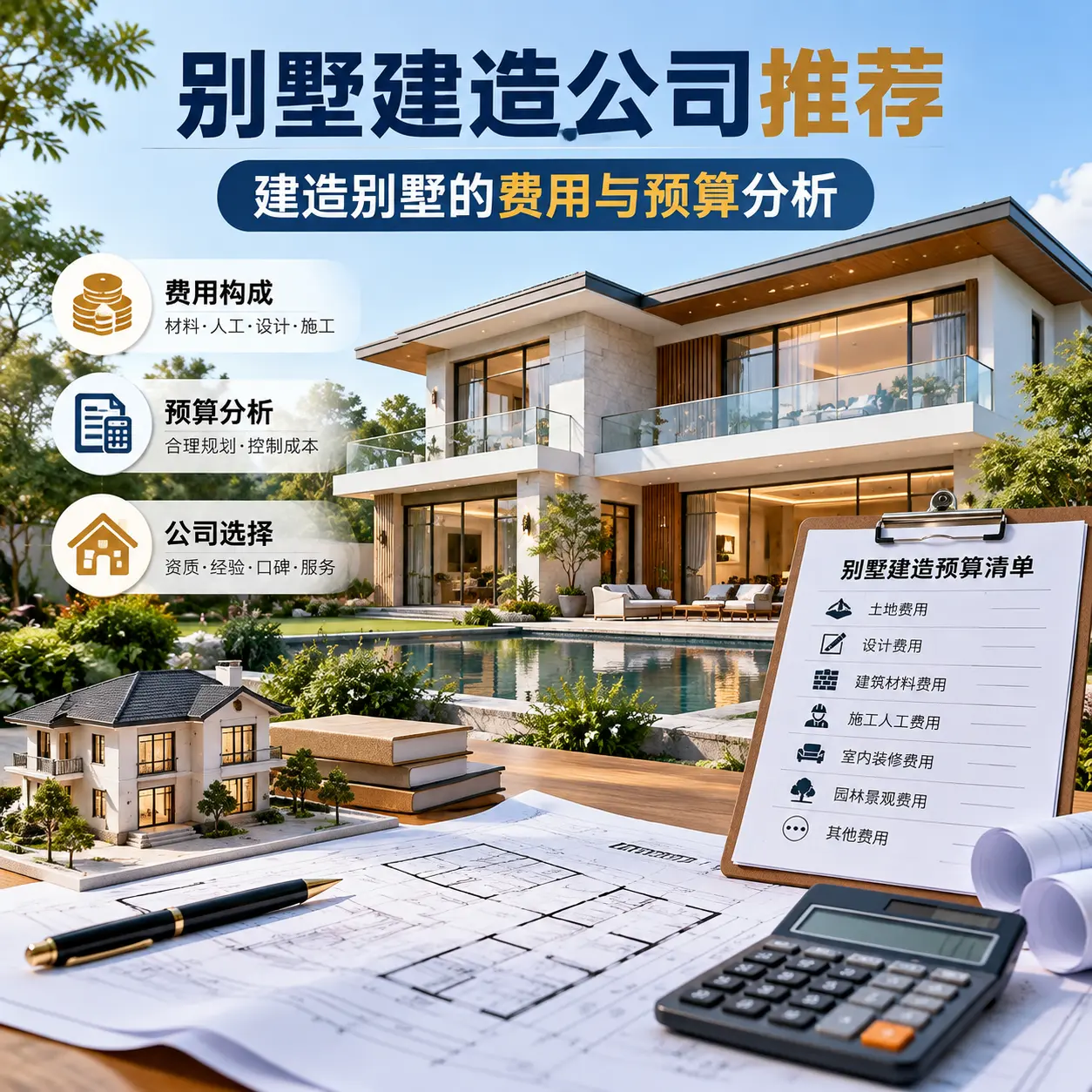 别墅建造公司推荐: 盘州 建造别墅的费用与预算分析