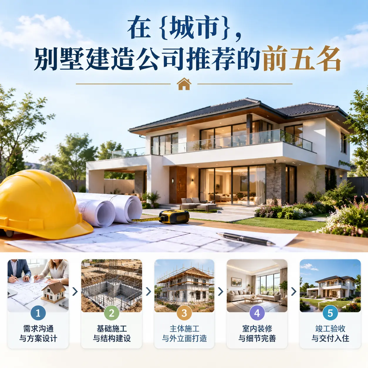 在 盘州，别墅建造公司推荐的前五名