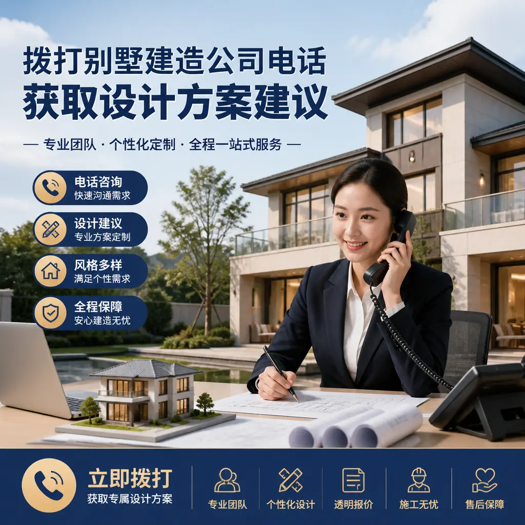 拨打盘州别墅建造公司电话,获取设计方案建议