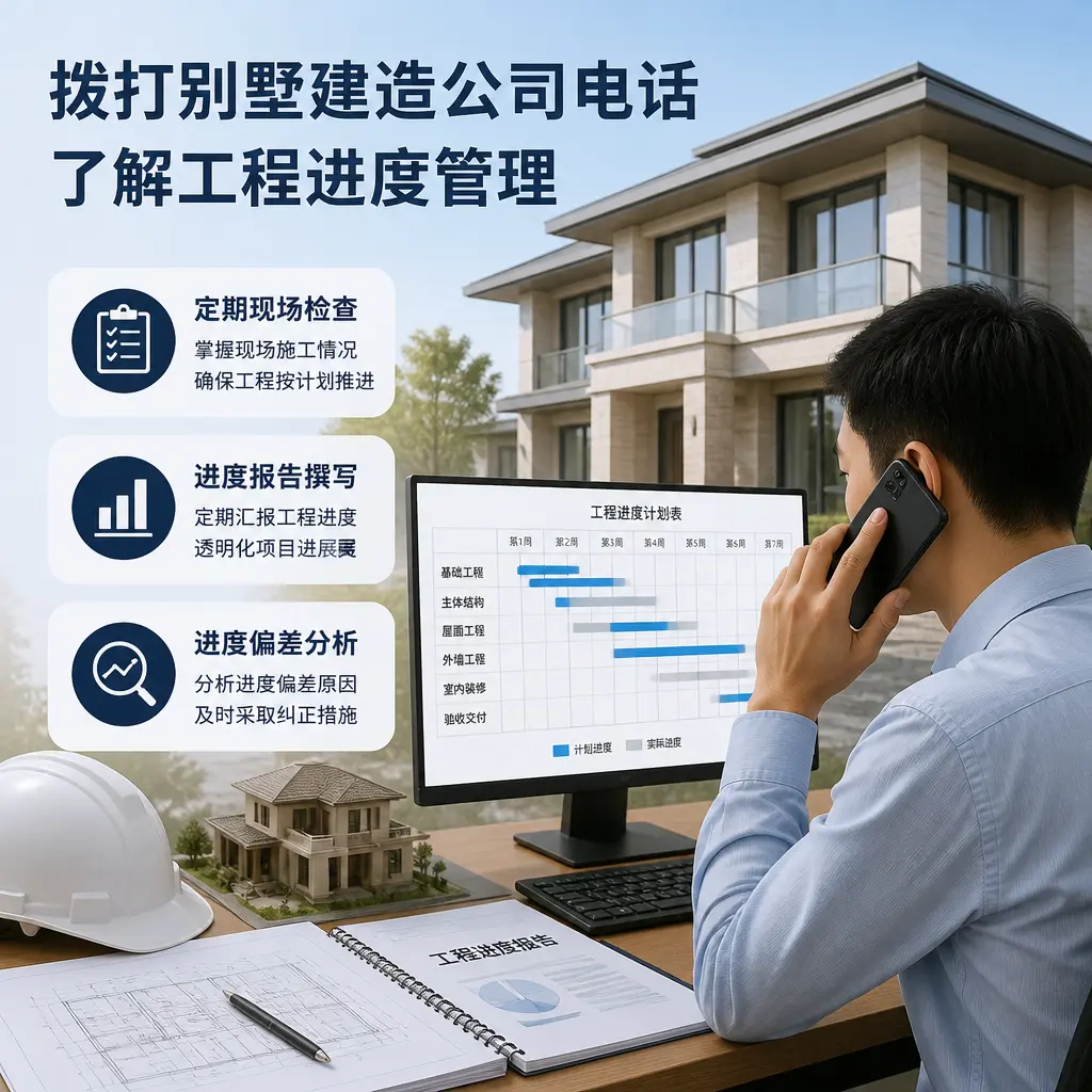 拨打盘州别墅建造公司电话,了解工程进度管理