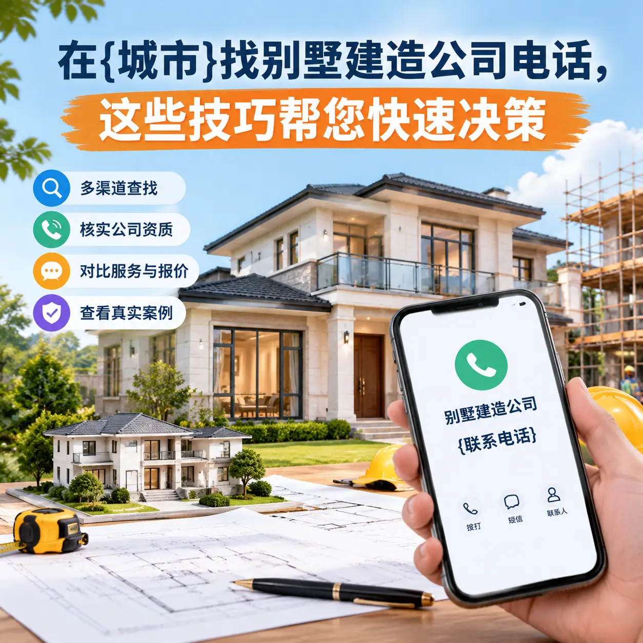 在盘州找别墅建造公司电话,这些技巧帮您快速决策