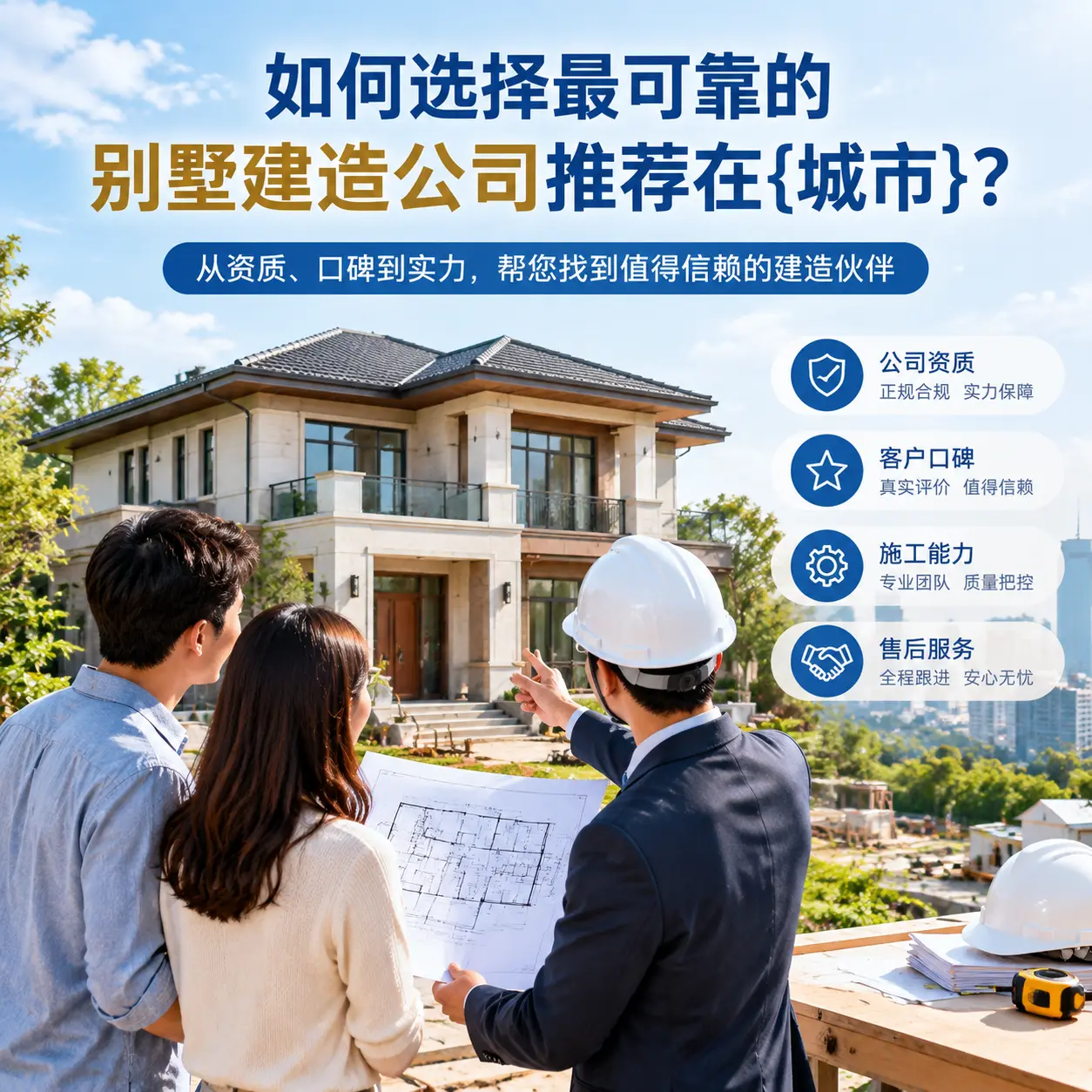 如何选择最可靠的别墅建造公司推荐在盘州?